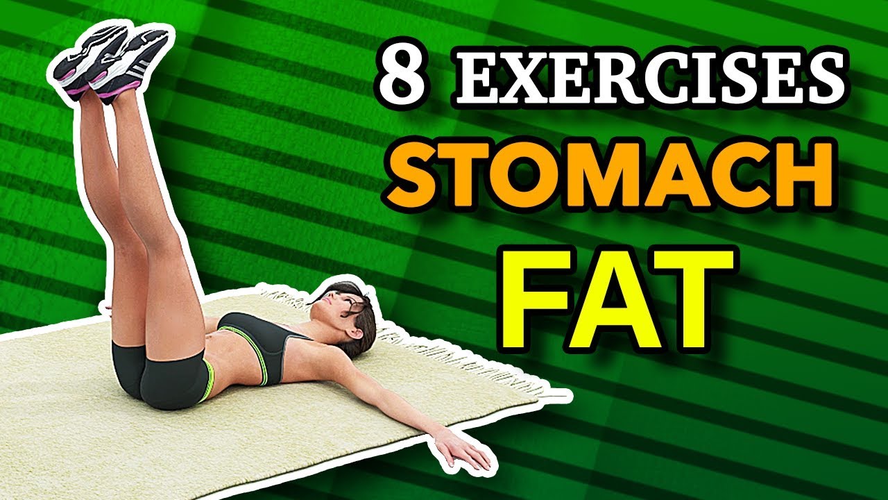 ? ï¸? 8 Best Exercises To Shrink Stomach Fat Fast