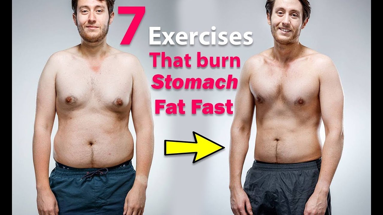 7 exercises that burn stomach fat fast How to lose Belly ...