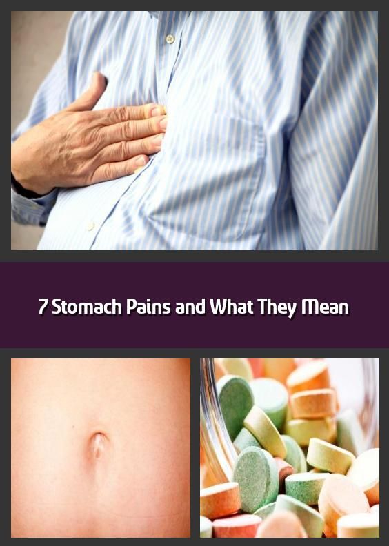 7 Stomach Pains and What They Mean