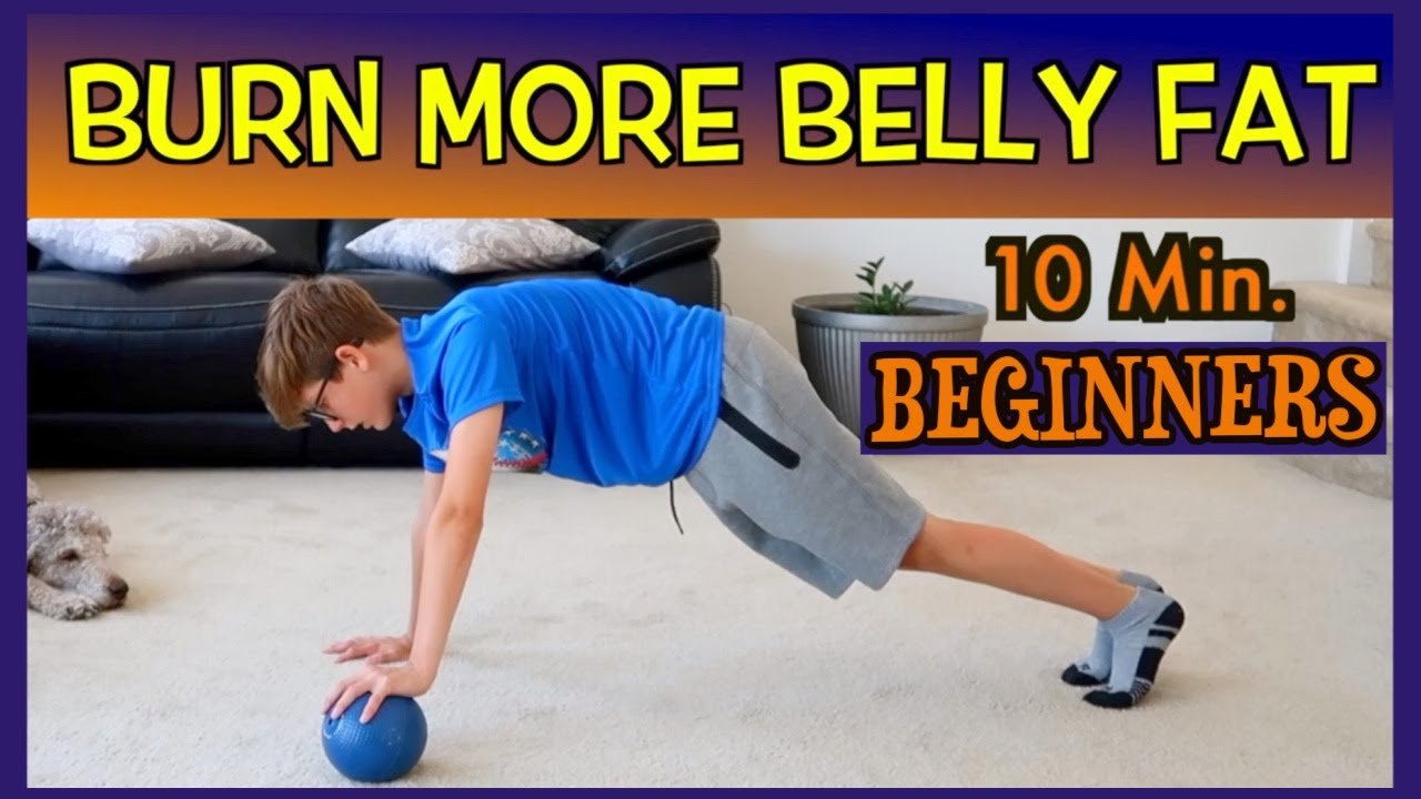 Burn more Belly Fat/Exercise for Beginners,Teens and ...