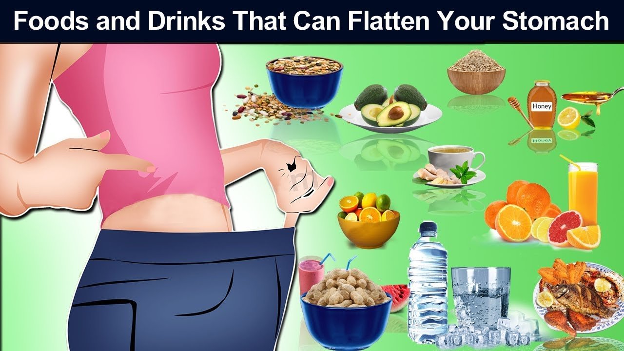 Foods and Drinks That Can Flatten Your Stomach
