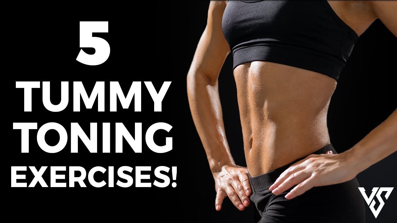 HOW TO FLATTEN YOUR STOMACH (5 Tummy Toning Exercises ...