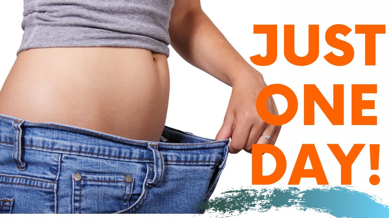 How to lose belly fat in 1 day