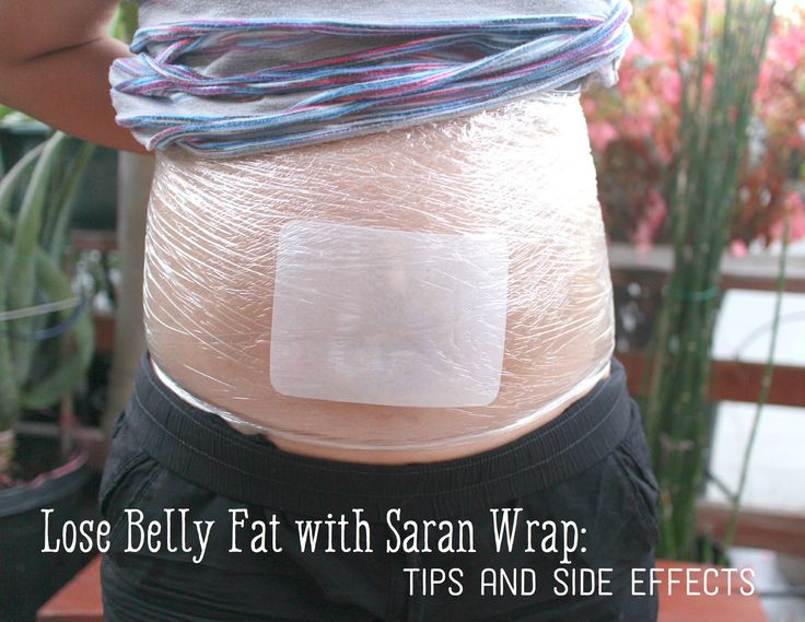 How to Lose Belly Fat With Saran Wrap: Tips and Side ...