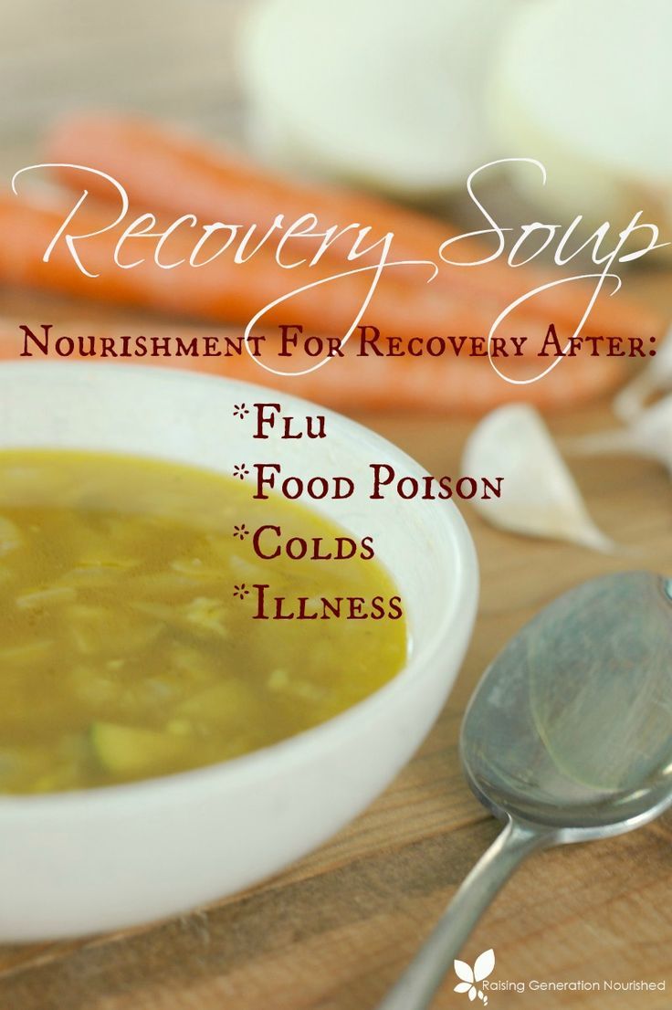 Recovery Soup :: Nourishment For Recover After Flu, Food ...