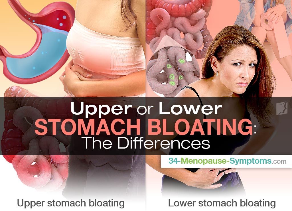 Upper or Lower Stomach Bloating: The Differences ...