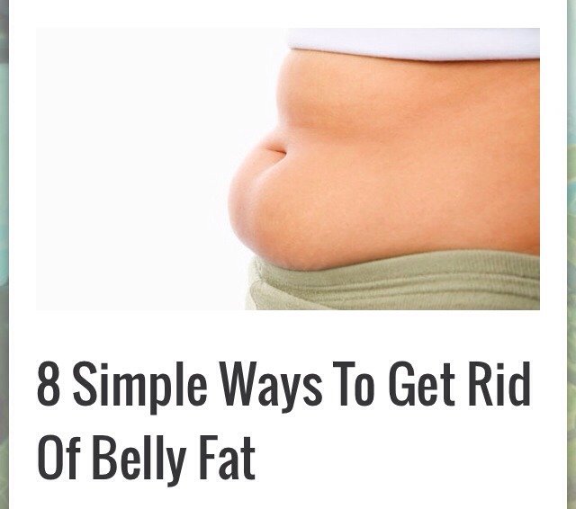 ð¥ 8 Effective Ways To Get Rid Of Belly Fat!! ð¥