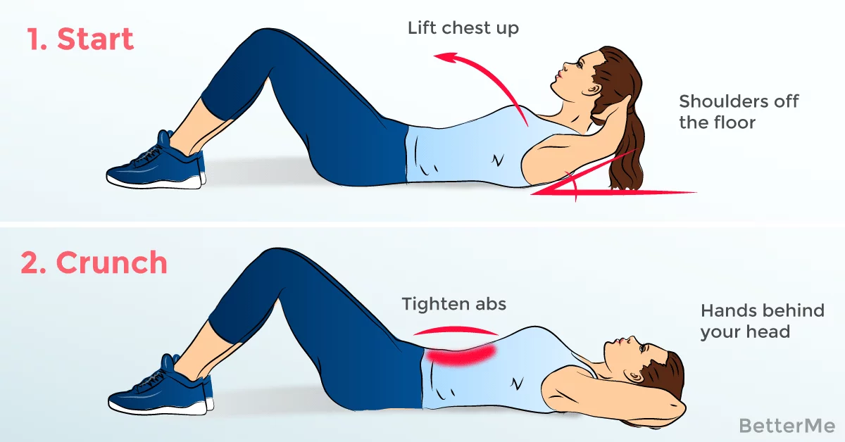 8 exercises that can help you flatten your belly