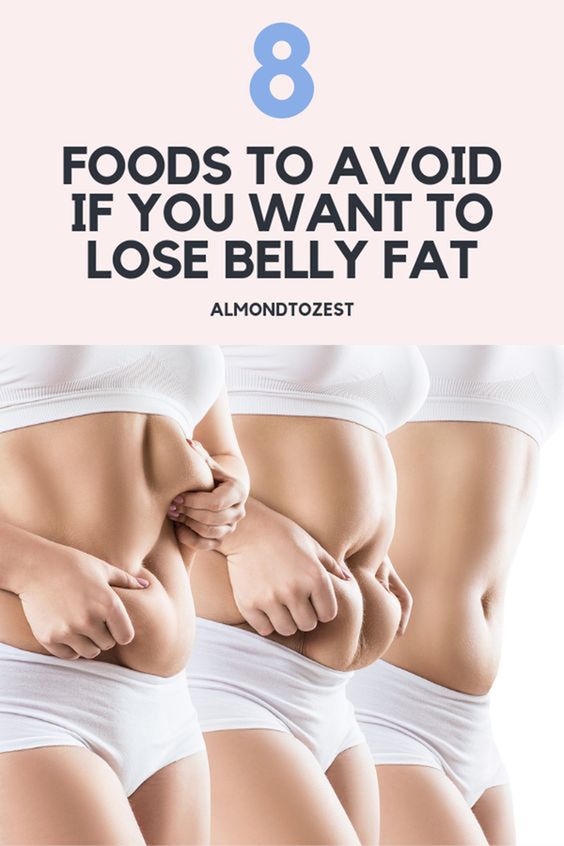 8 Foods You MUST Avoid To Lose Belly Fat