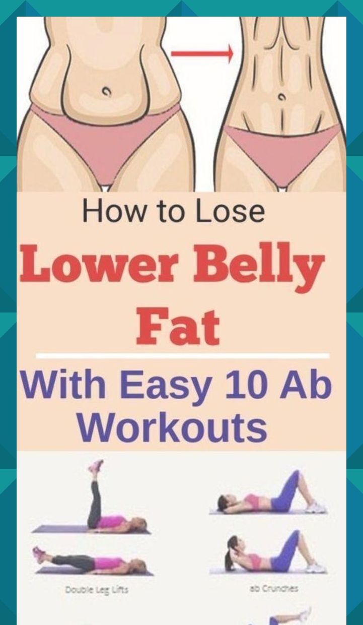 Pin on Lower ab workout belly pooch