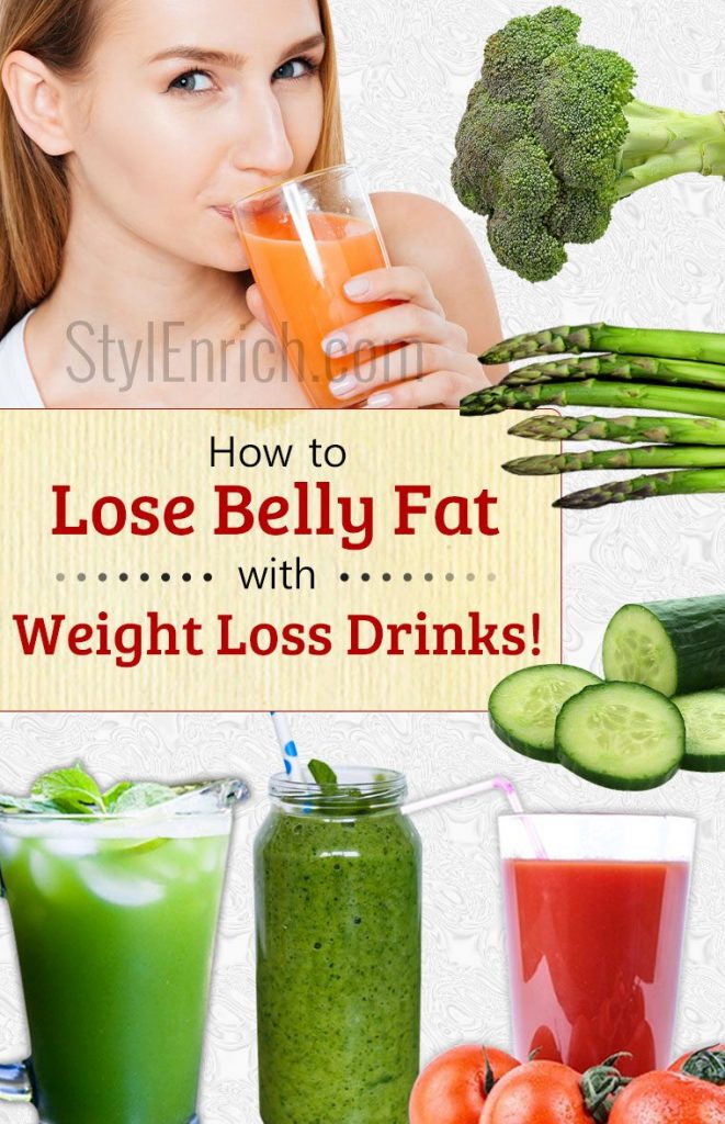 Reduce Belly Fat Fast With Healthy Weight Loss Drinks!