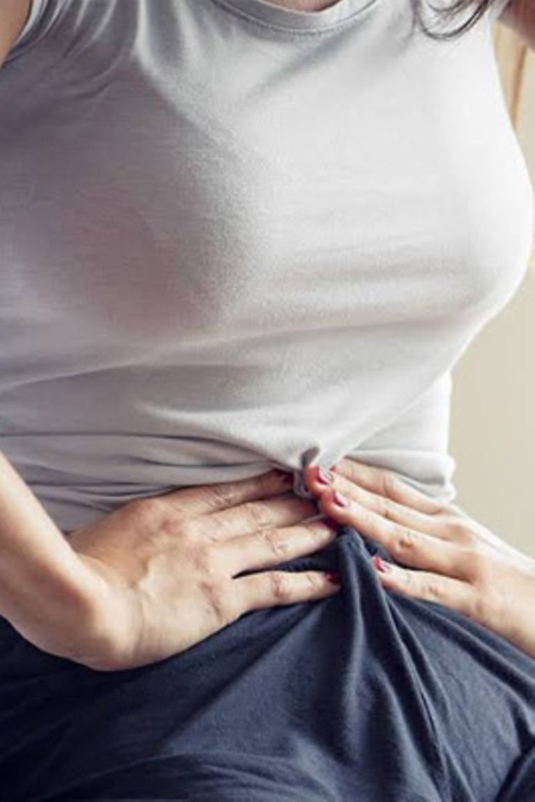 Why does my stomach hurt after my period?