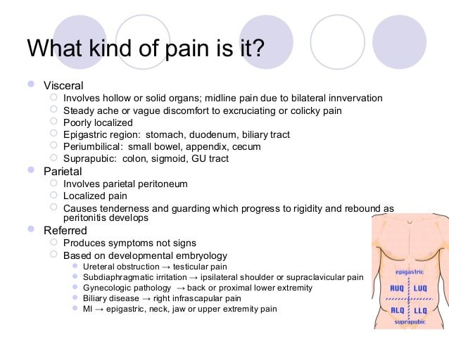 Acute abdominal pain ms lecture ppt