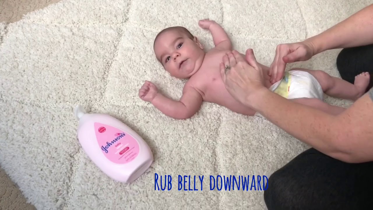 Baby Tummy Massage for Gassiness