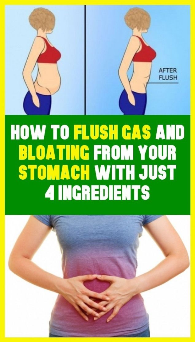 How to flush gas from your stomach with only four ...