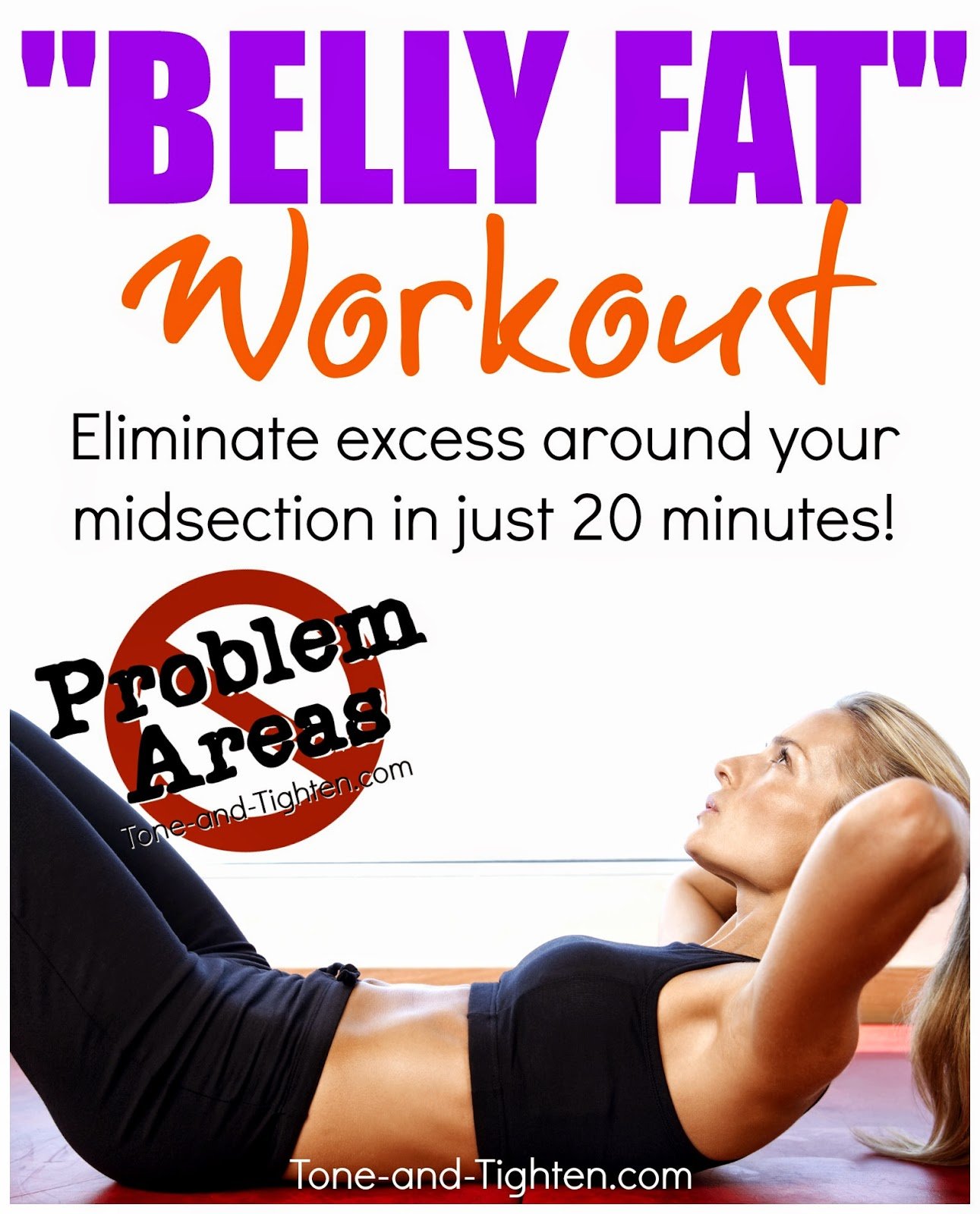 How to get rid of belly fat â " Problem Areas"  series on ...