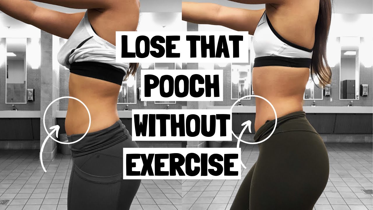 How to Get Rid of STUBBORN STOMACH FAT (WITHOUT EXERCISE ...