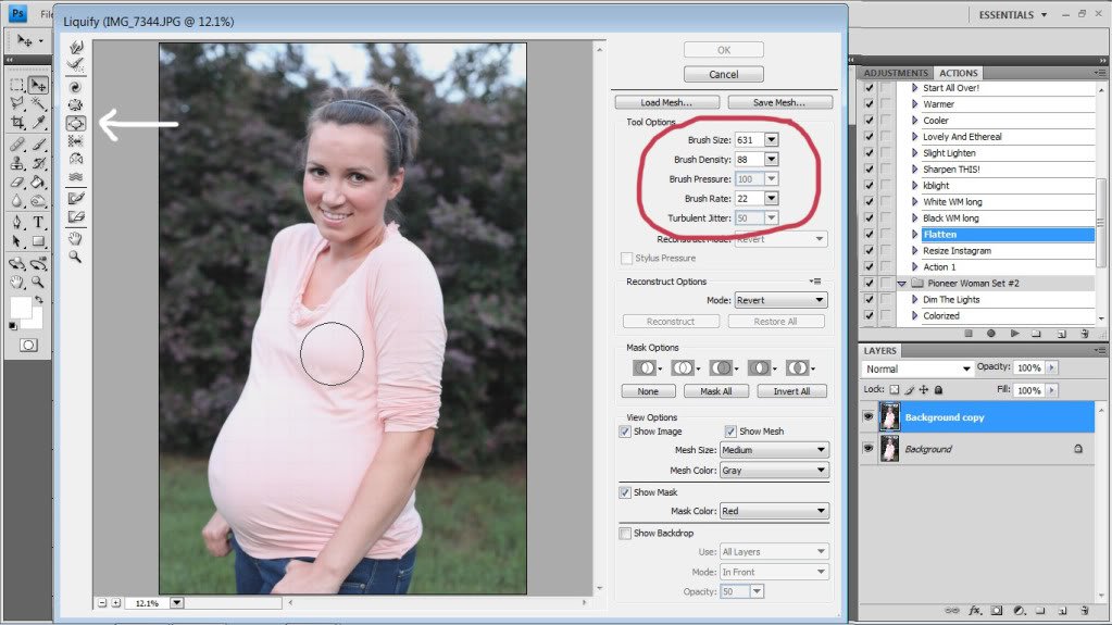 How To Make A Pregnant Belly In Photoshop