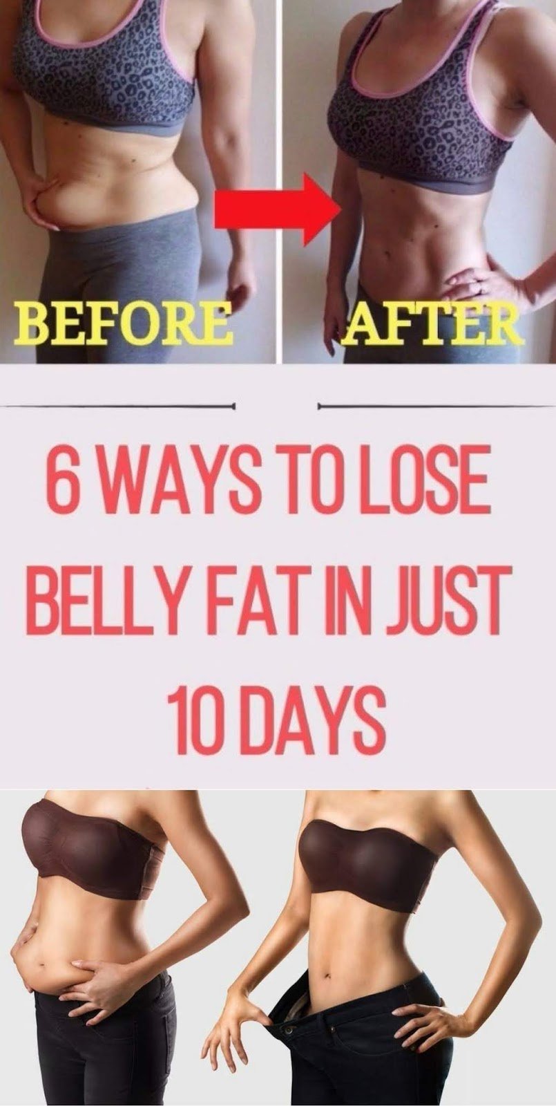 Lose Stomach Fat Easily In 10 Days With These 6 Useful ...