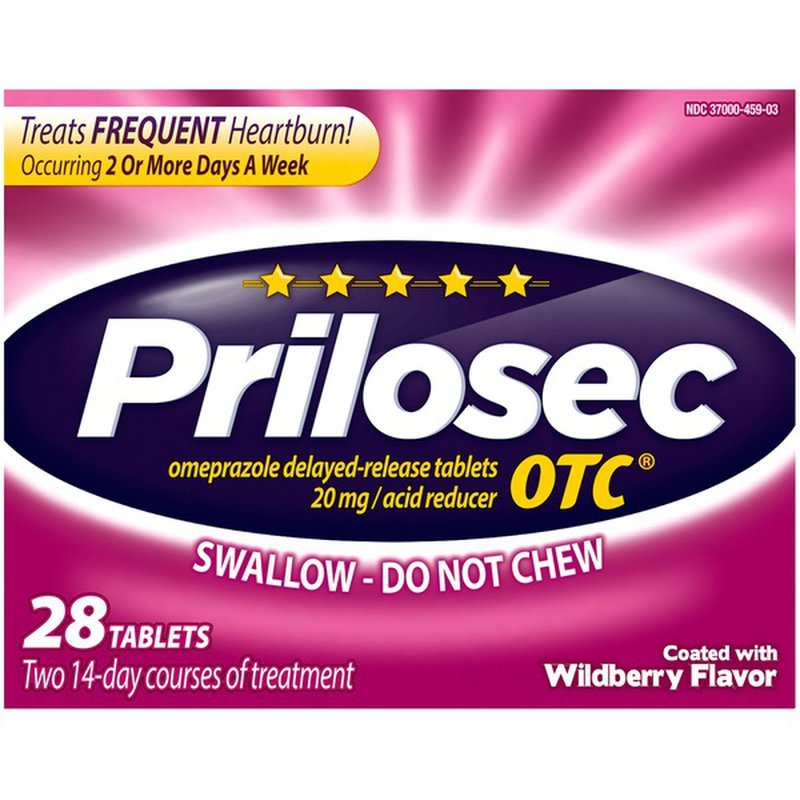 Prilosec OTC Acid Reducer Prilosec OTC Wildberry Frequent ...