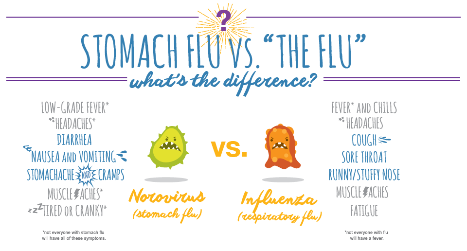 Stomach Flu Symptoms &  Remedies