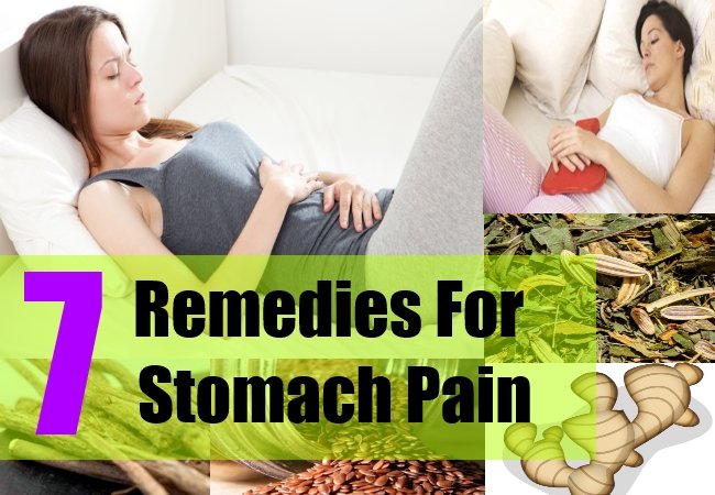 7 Home Remedies For Stomach Pain