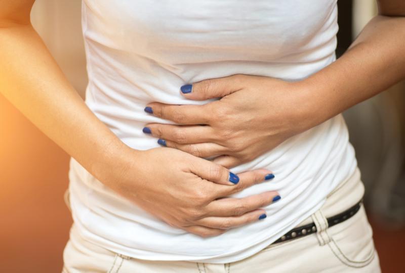 Abdominal bloating or pain