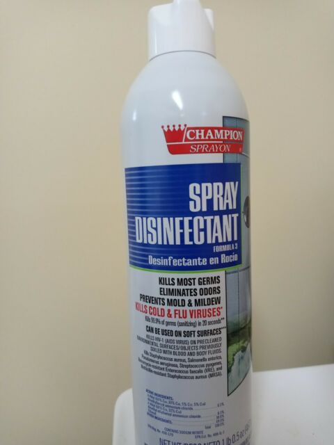 Disinfectant spray kill virus