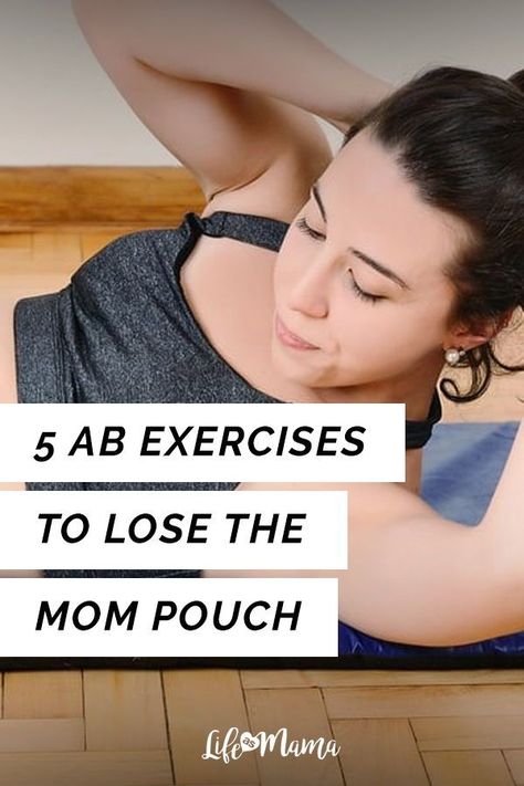 5 Tummy Exercises To Lose The Mom Pouch
