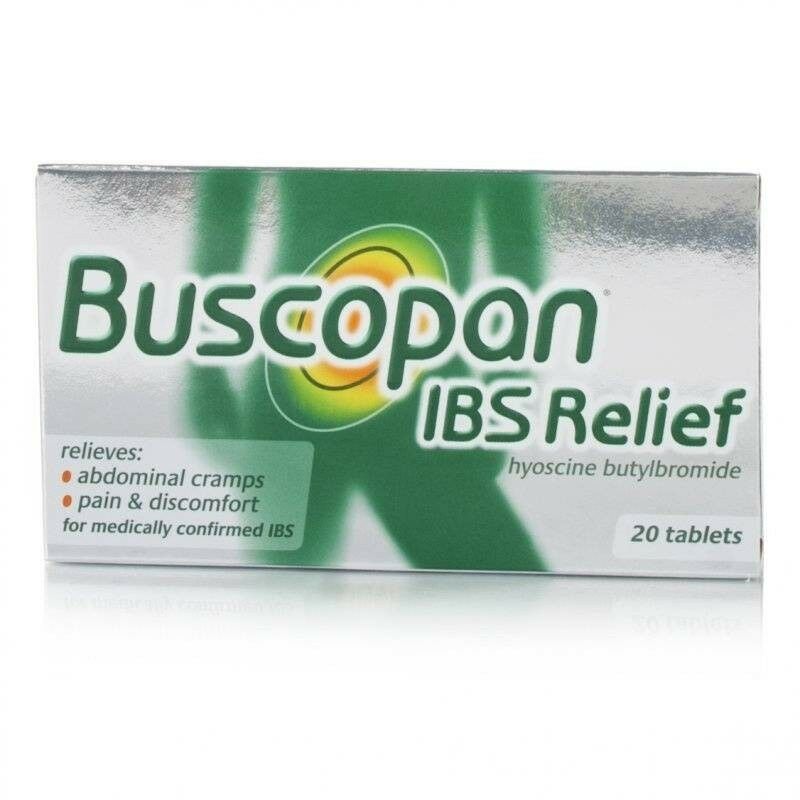 BUSCOPAN IBS RELIEF 20 CAPS RELIEVES ABDOMINAL CRAMPS FREE ...