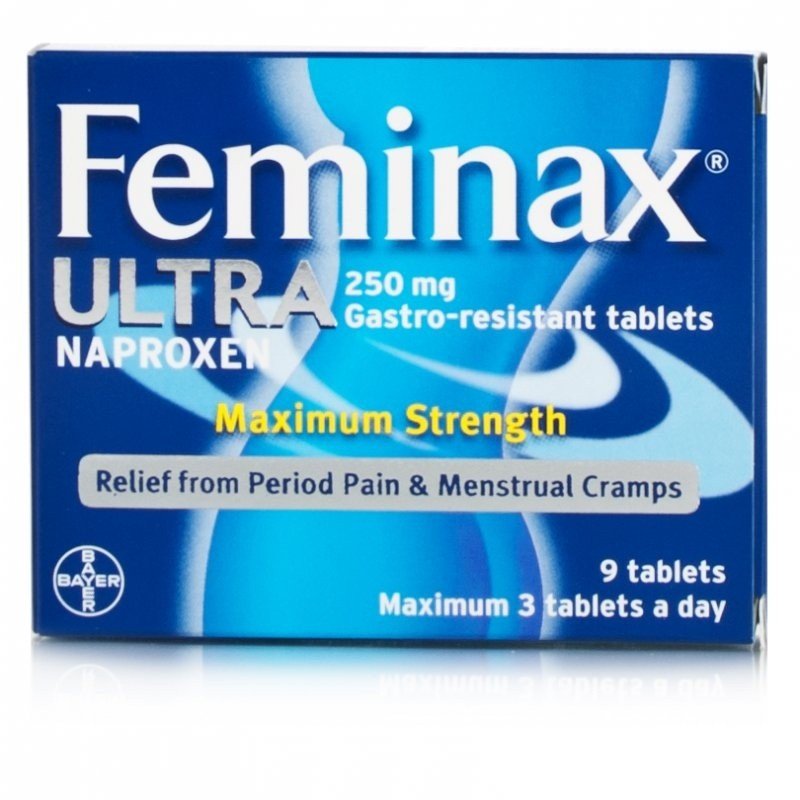 Feminax Ultra Naproxen Tablets For Pain Relief