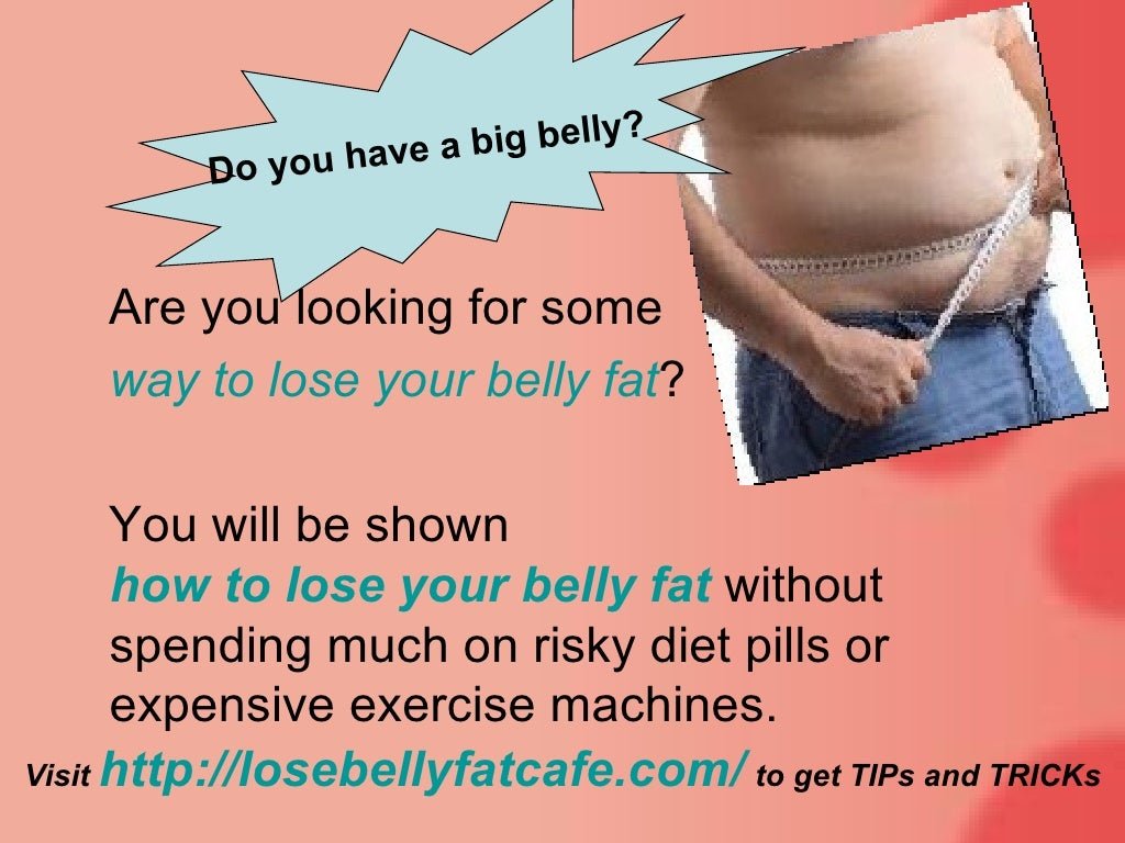 Best Way To Get Rid Of Belly Fat