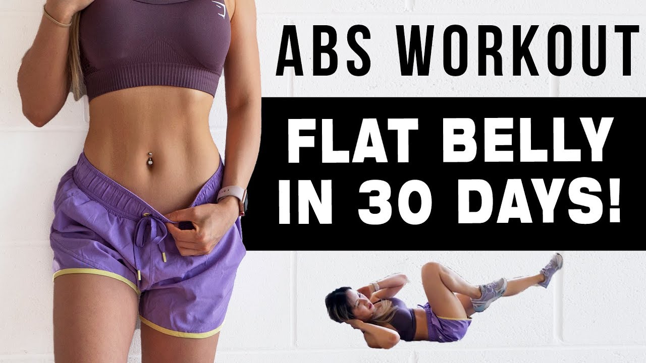 10 Mins ABS Workout To Get FLAT BELLY IN 30 DAYS