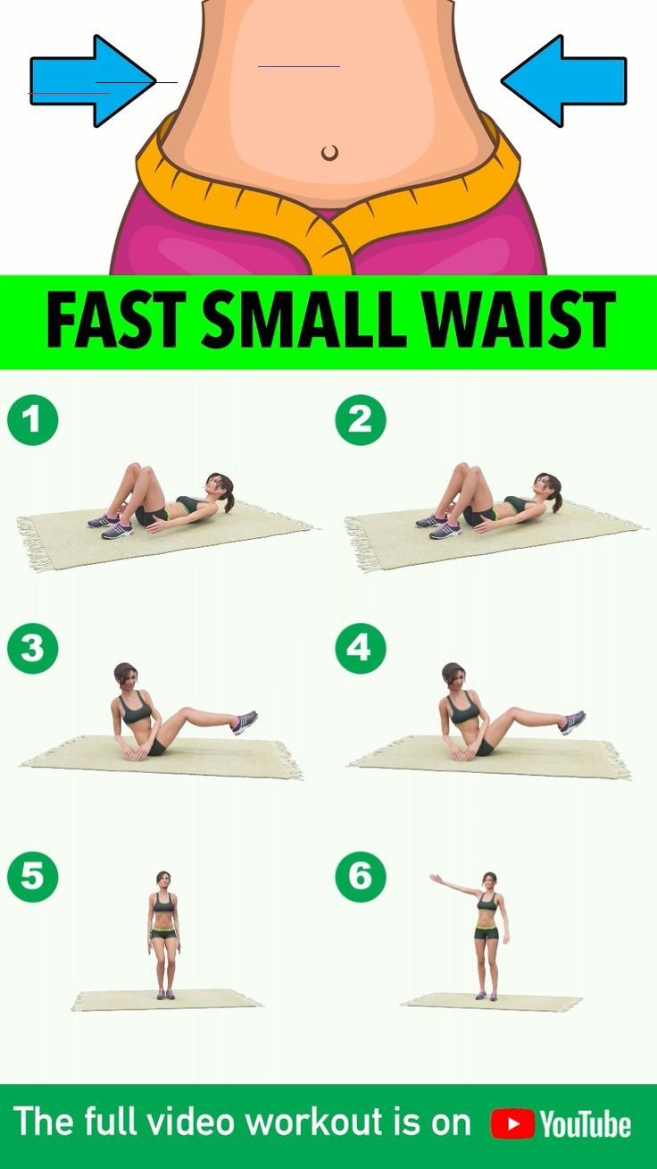 Fast Small Waist Workout (11 Minutes) You