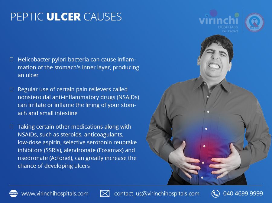 Peptic ulcer causes