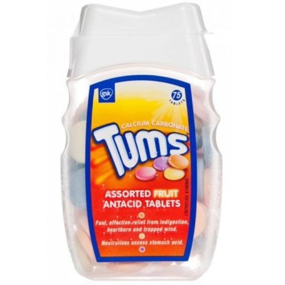 Tums Assorted Fruit Antacid