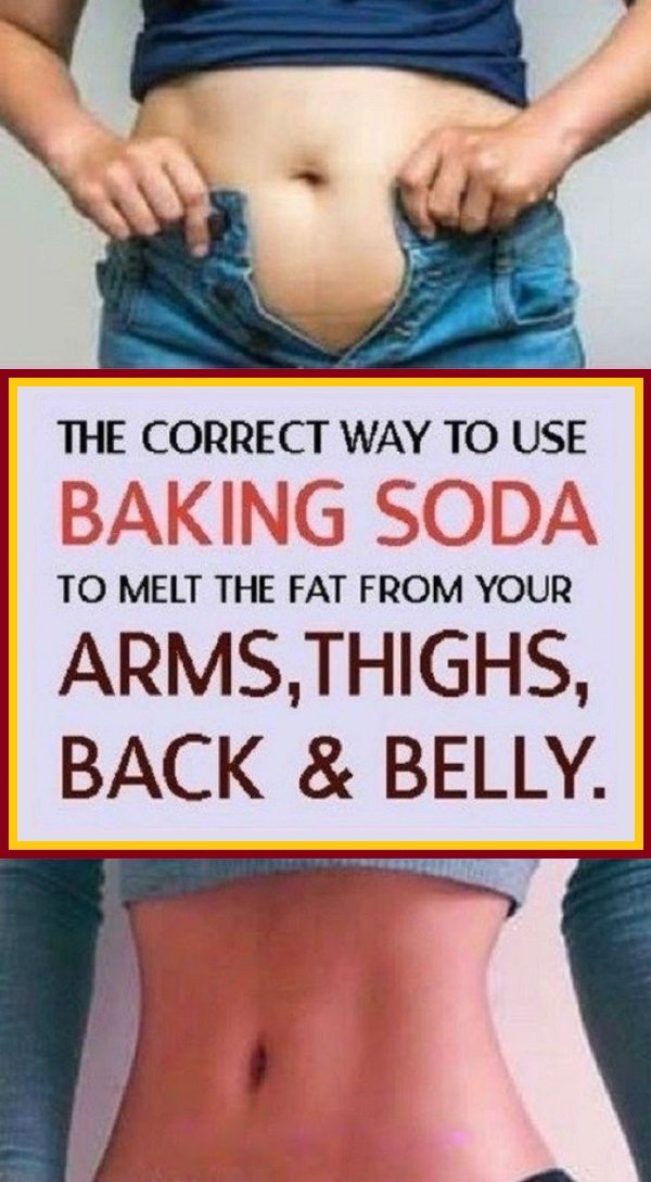 Take Baking Soda Like This And Remove The Fat From Your Thighs, Belly ...
