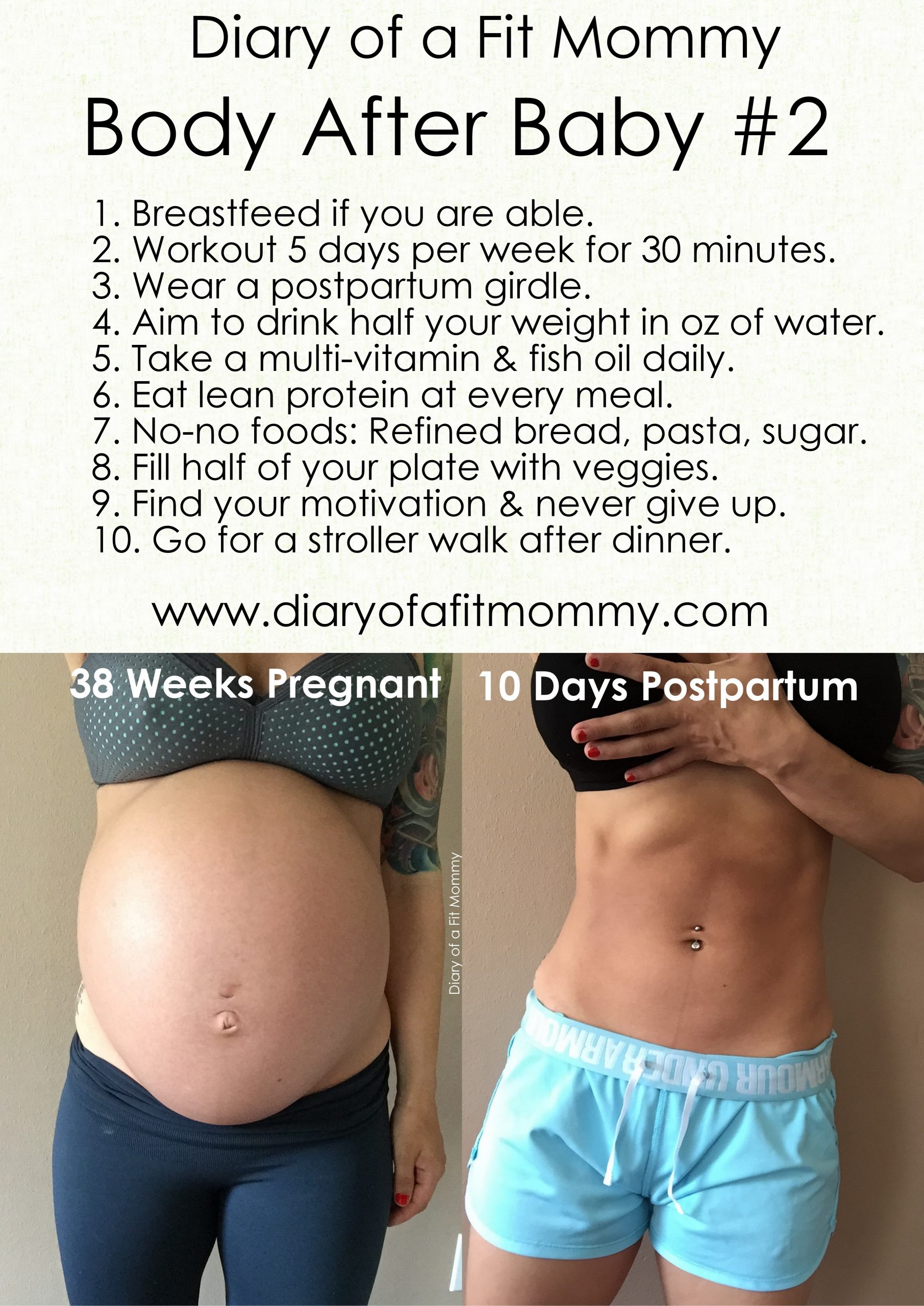 How I Got My Body Back After Baby #2