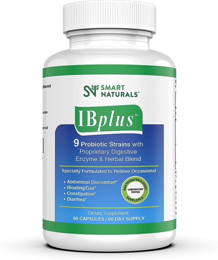 IBplus® Probiotic, Digestive Enzyme &  Herbal Blend, Improved Formula