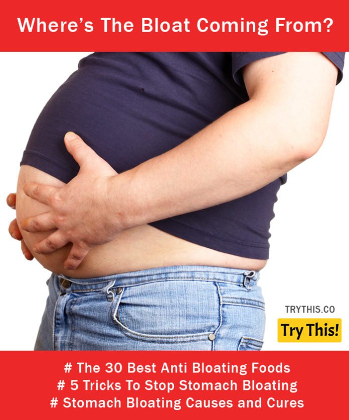 Stomach Bloating: 30 Best Anti Bloating Foods