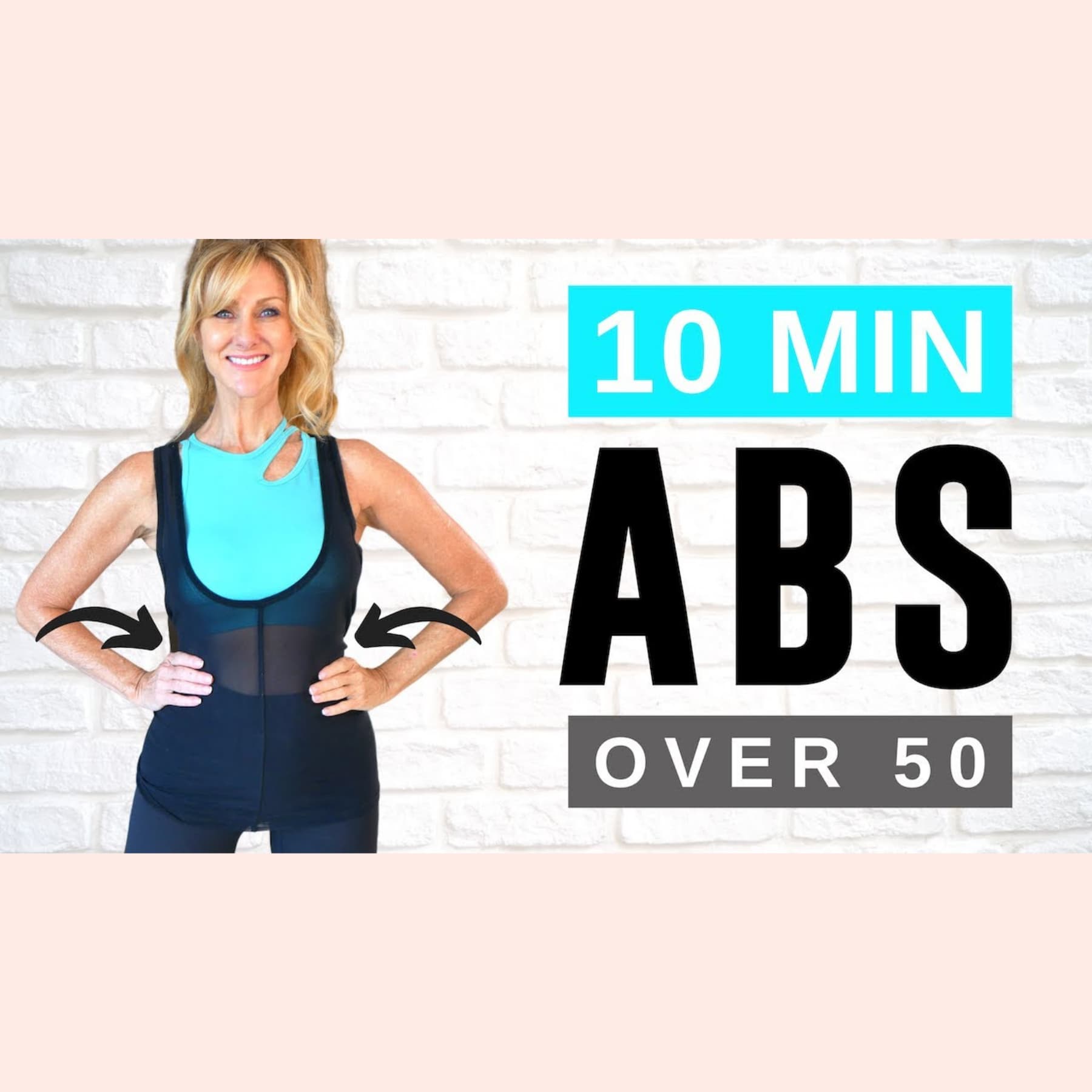 10 Minute AB WORKOUT For Women Over 50