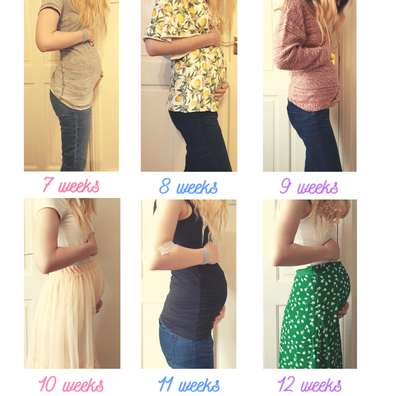 Baby #2: Bump pictures and the trials of my first trimester
