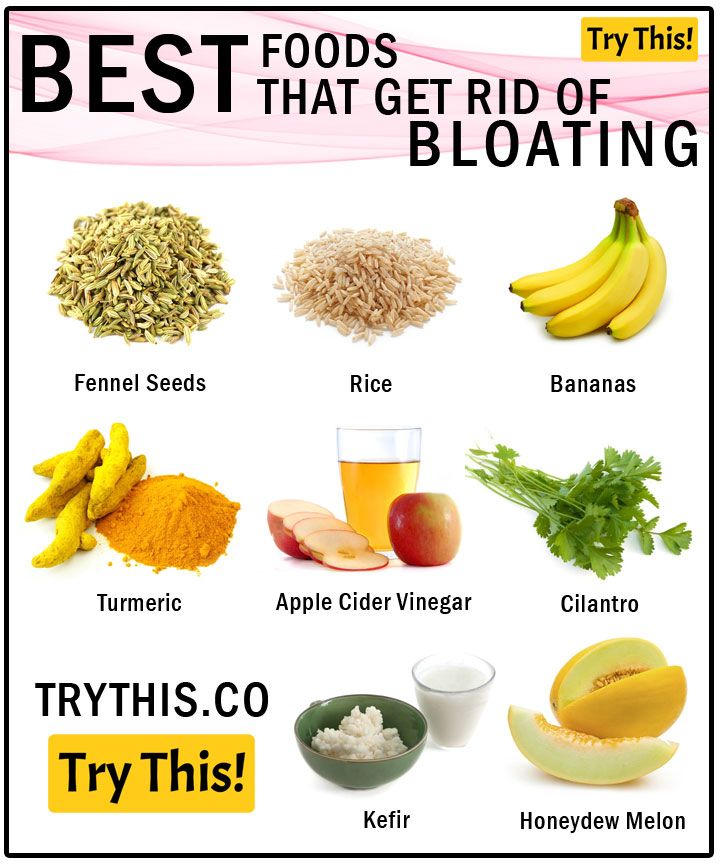 Foods To Eat To Get Rid Of Bloating And Gas
