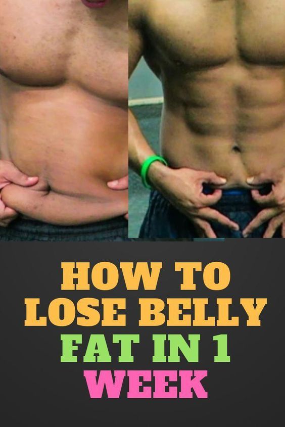 Is It Possible To Lose Belly Fat In 1 Week