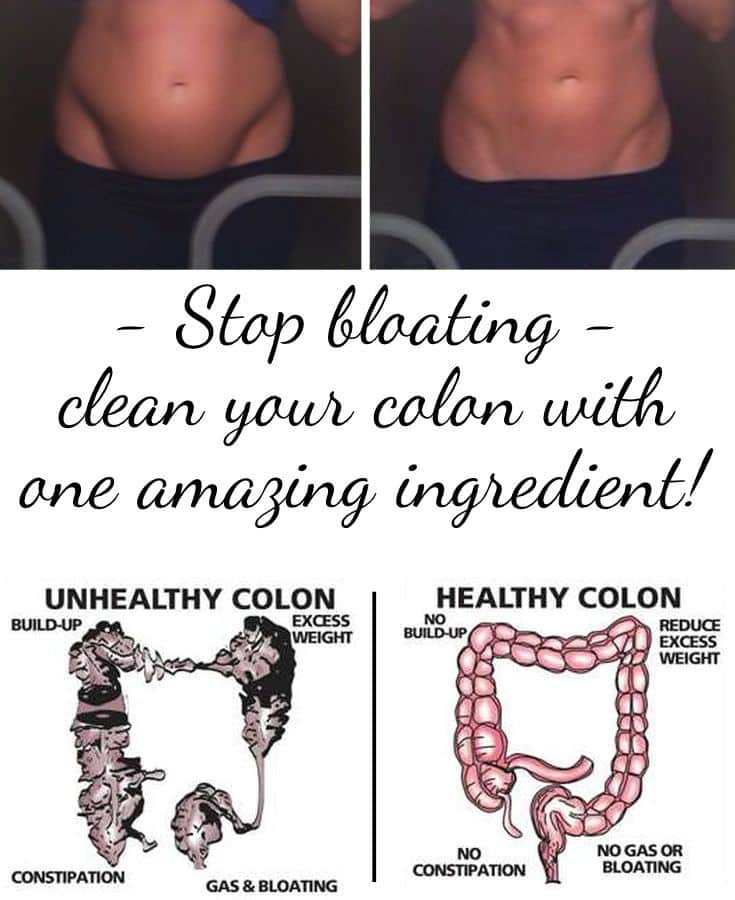 Stop bloating  clean your colon!