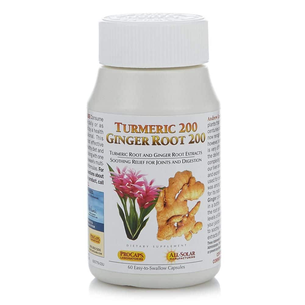 Turmeric 200 Ginger Root 200