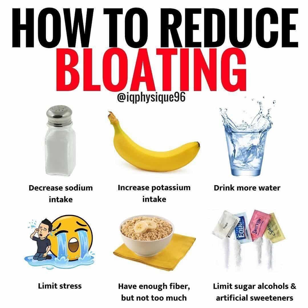 How to reduce bloating by my good friend Hamaad over at @iqphysique96 ...