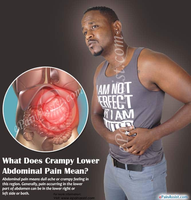 What Causes Crampy Lower Abdominal Pain &  How is it Treated?